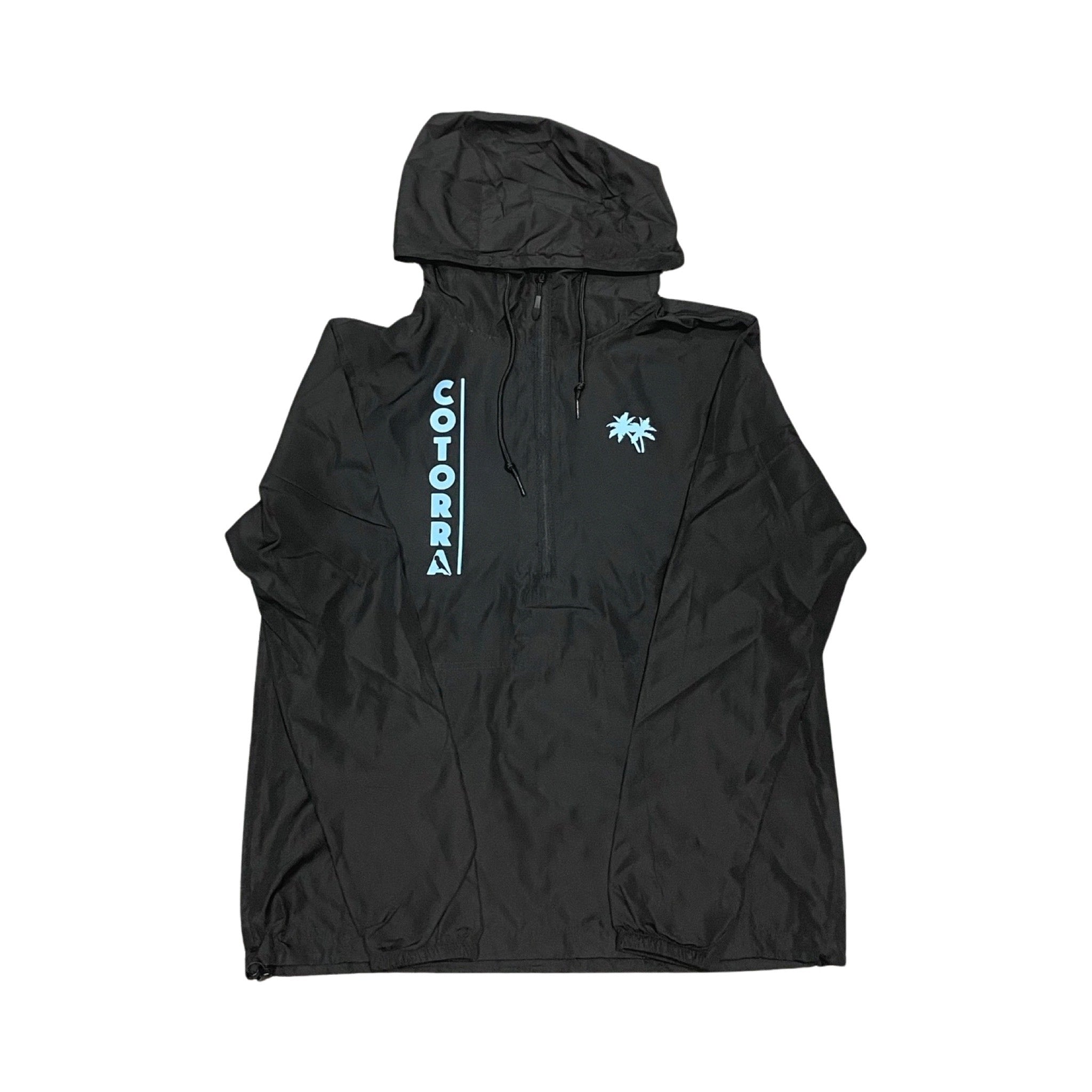 Windbreaker Black/Baby Blue