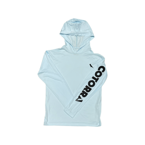 Classic Baby Blue Hoodie Rashguard